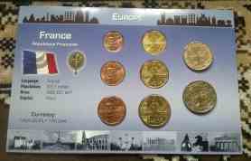 world coins set france type 2a